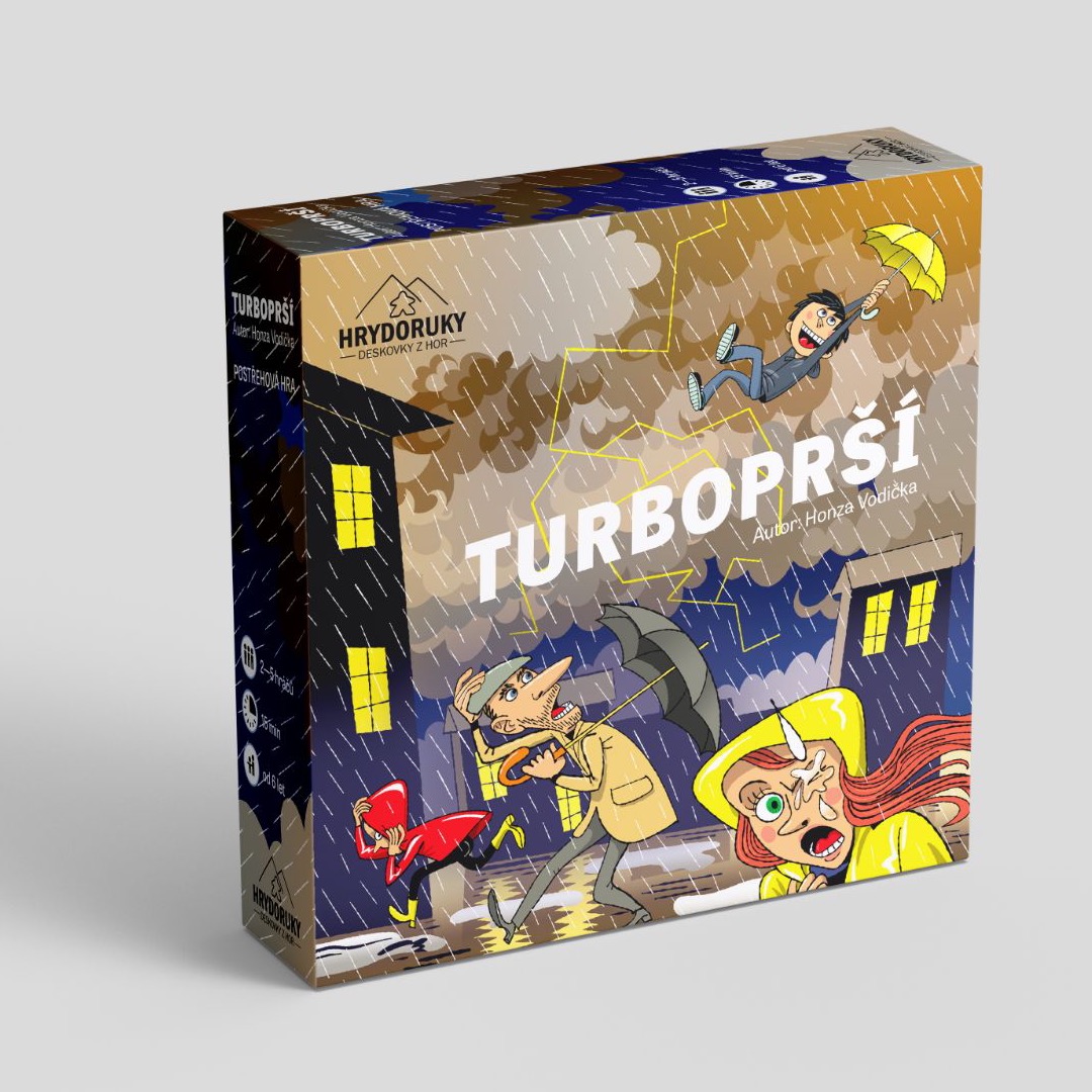 Krabička karetní hry Turboprší